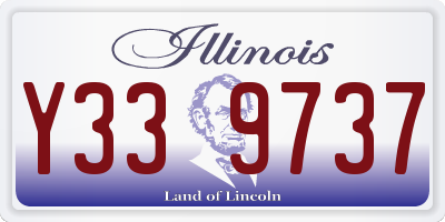 IL license plate Y339737