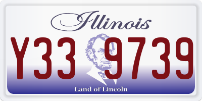 IL license plate Y339739