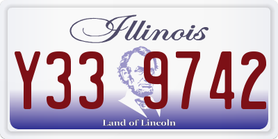 IL license plate Y339742