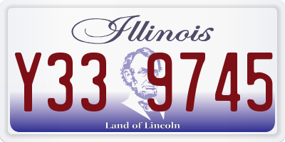 IL license plate Y339745