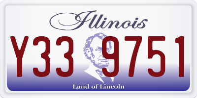 IL license plate Y339751