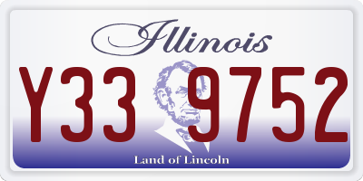 IL license plate Y339752