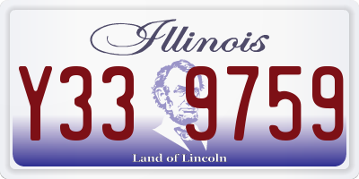 IL license plate Y339759