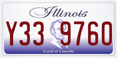 IL license plate Y339760