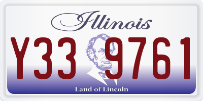 IL license plate Y339761