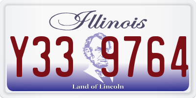 IL license plate Y339764