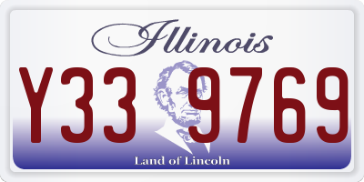 IL license plate Y339769