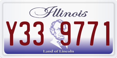 IL license plate Y339771