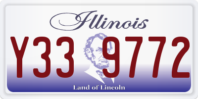 IL license plate Y339772