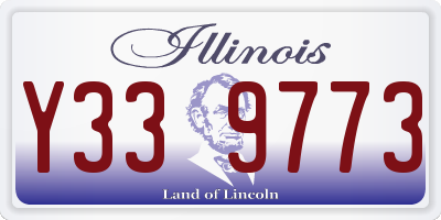 IL license plate Y339773