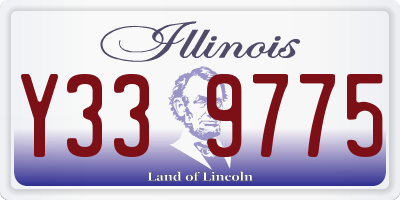 IL license plate Y339775