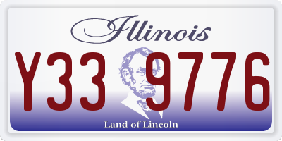 IL license plate Y339776