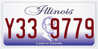 IL license plate Y339779