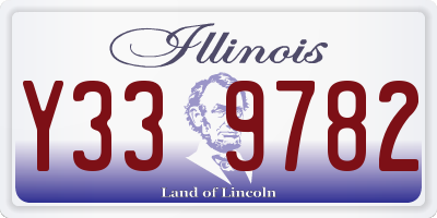 IL license plate Y339782