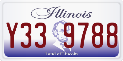 IL license plate Y339788