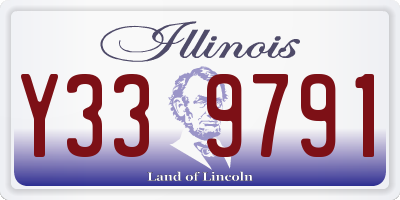 IL license plate Y339791