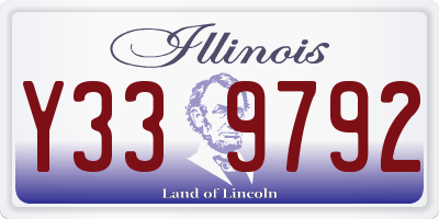 IL license plate Y339792