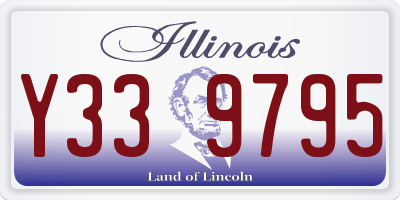 IL license plate Y339795