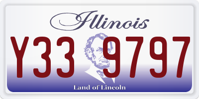 IL license plate Y339797