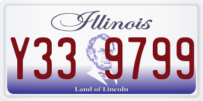 IL license plate Y339799