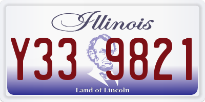 IL license plate Y339821