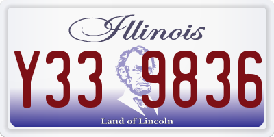 IL license plate Y339836