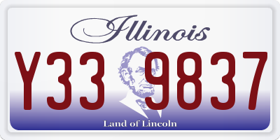 IL license plate Y339837
