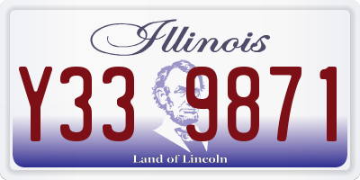 IL license plate Y339871