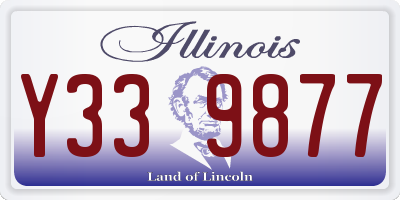 IL license plate Y339877