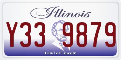 IL license plate Y339879