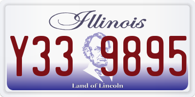 IL license plate Y339895
