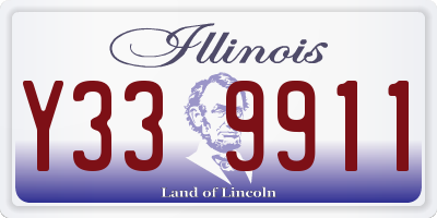 IL license plate Y339911