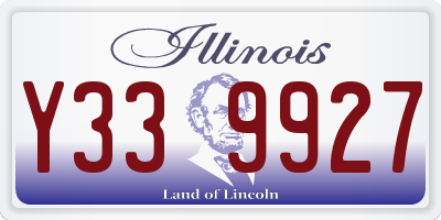 IL license plate Y339927