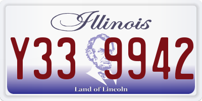 IL license plate Y339942