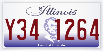 IL license plate Y341264