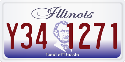 IL license plate Y341271