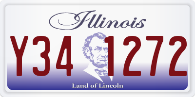 IL license plate Y341272