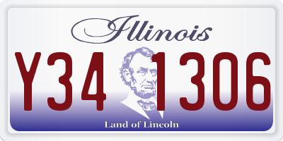 IL license plate Y341306