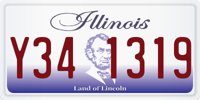 IL license plate Y341319