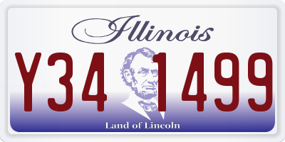 IL license plate Y341499