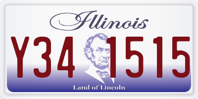 IL license plate Y341515