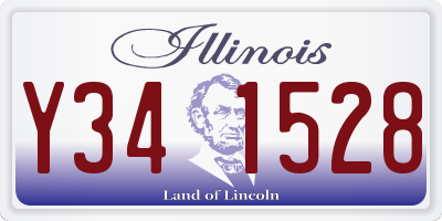 IL license plate Y341528
