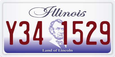 IL license plate Y341529