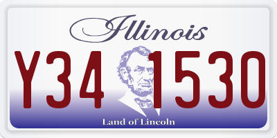IL license plate Y341530