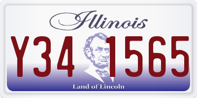 IL license plate Y341565