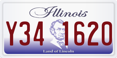 IL license plate Y341620