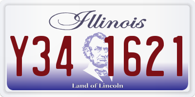 IL license plate Y341621