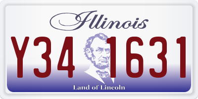 IL license plate Y341631