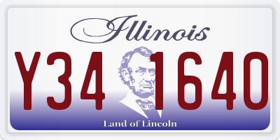 IL license plate Y341640