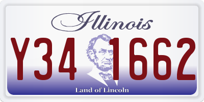 IL license plate Y341662